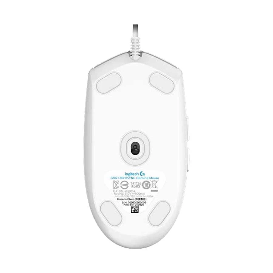 Buy Logitech G102 RGB Gaming Mouse  Lightsync White at Best Price In Bangladesh