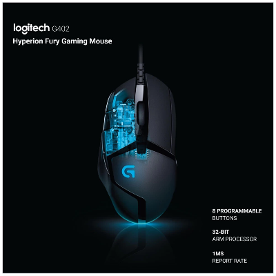 Buy Logitech G402 Hyperion Fury Gaming Mouse at Best Price In Bangladesh