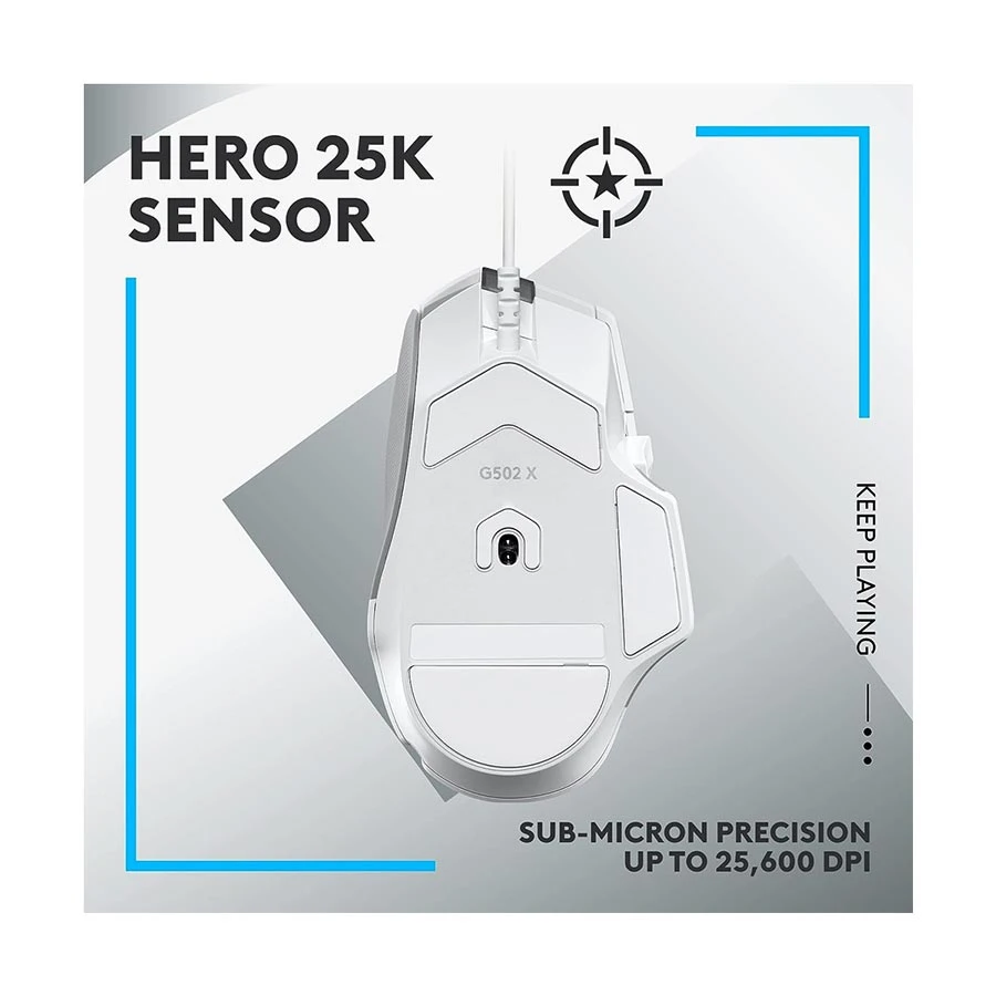 Buy Logitech G502 X Gaming Mouse White at Best Price In Bangladesh