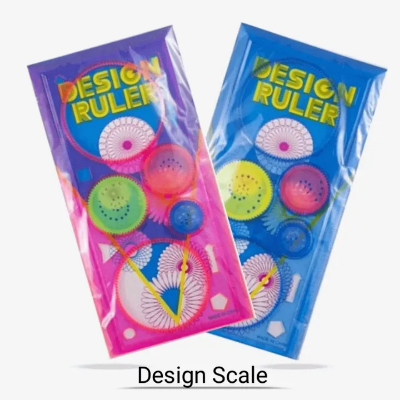 Picture of Design Shapes Template Ruler/ Spirograph Ruler