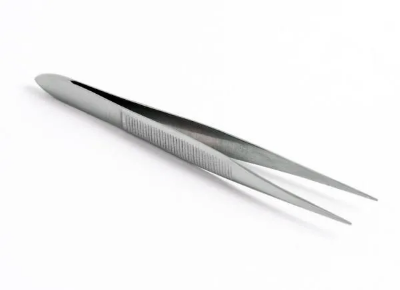 Picture of Stainless Steel Tweezers, Chimta - Slant