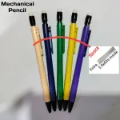 Picture of Mechanical Pencil 2B×0.7 with Extra 5 Refills Inside & Attached Eraser