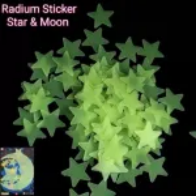 Picture of Radium Sticker STAR & MOON Shape - 1 Pack