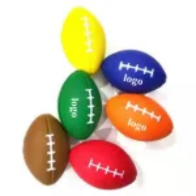 Picture of Stress Ball Rugby Squeeze Ball Exercise Stress Ball - 1 Pcs [ Multicolor Available ]