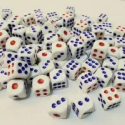 Picture of Ludo Dice Gaming Dice 4 Piece