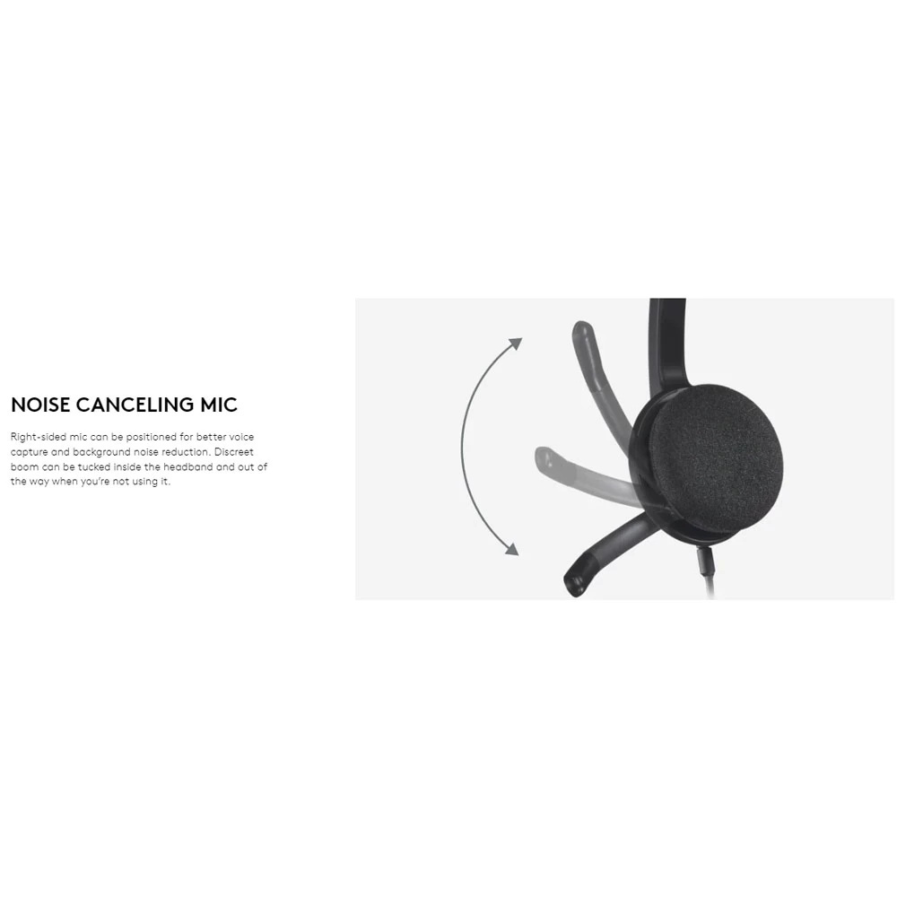 Buy Logitech H340 USB Computer Headphone at Best Price In Bangladesh