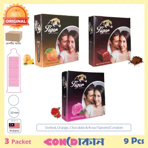 Picture of Tiger Dotted Flavour Combo 3 Packet (9 Pcs)