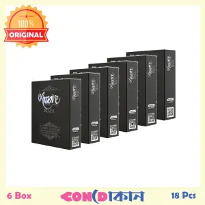 Picture of Amore Luxury Condom Black 6 Box (18 Pcs)