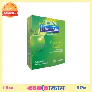 Picture of Trust Me (Budget Range) Condom Green 1 Box (3pcs)