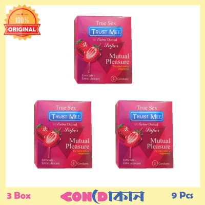 Picture of Trust Me (Budget Range) Condom Pink 3 Box (9 Pcs)