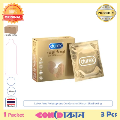 Picture of Durex Real Feel Condom Thailand 1 Pack (3 Pcs)