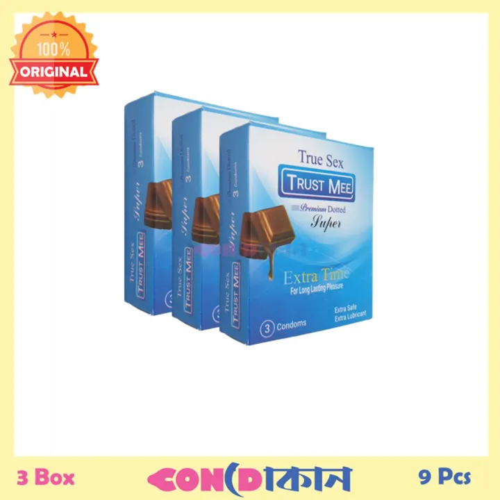 Picture of Trust Me  (Budget Range) Condom Blue 3 Box (9pcs)