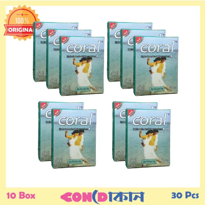 Picture of Coral – Ultra Thin Extra Time Condom 10 Box (30 pcs) -Condom