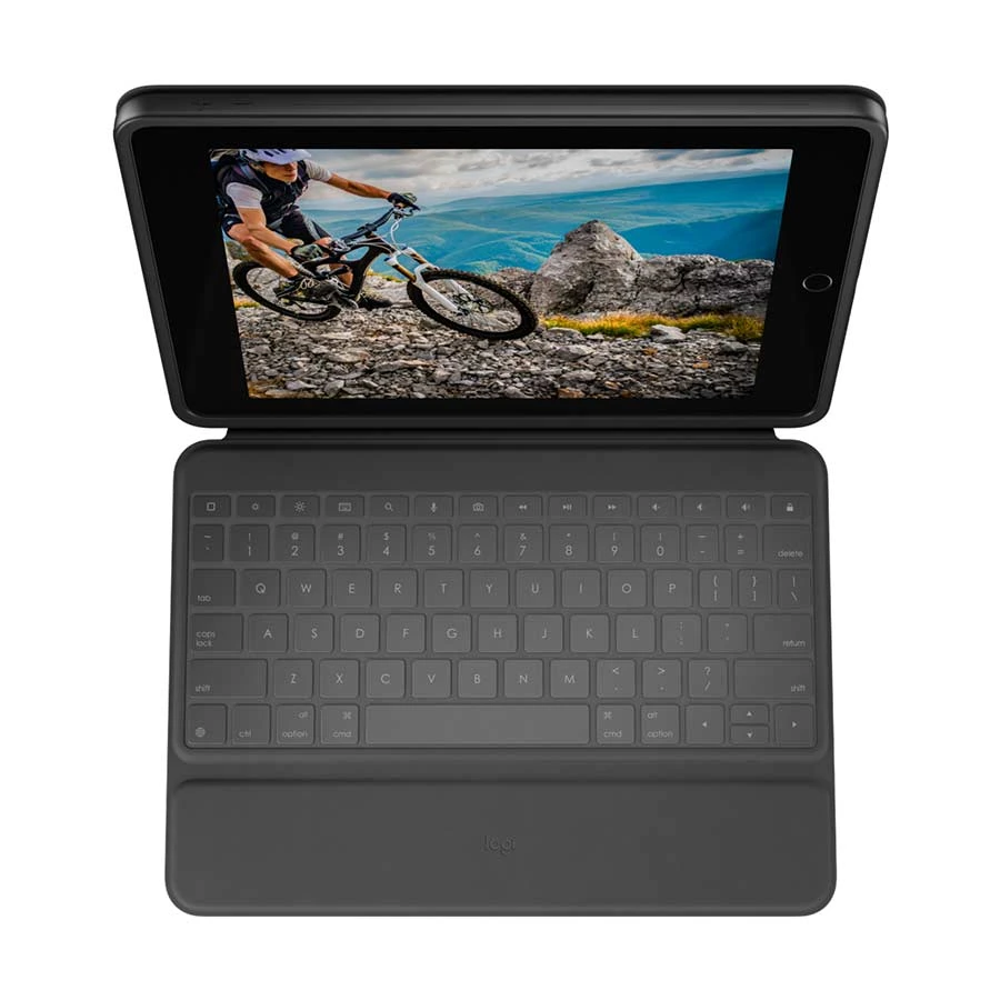 Buy Logitech Rugged Folio - Smart protective Keyboard Case Graphite at Best Price In Bangladesh