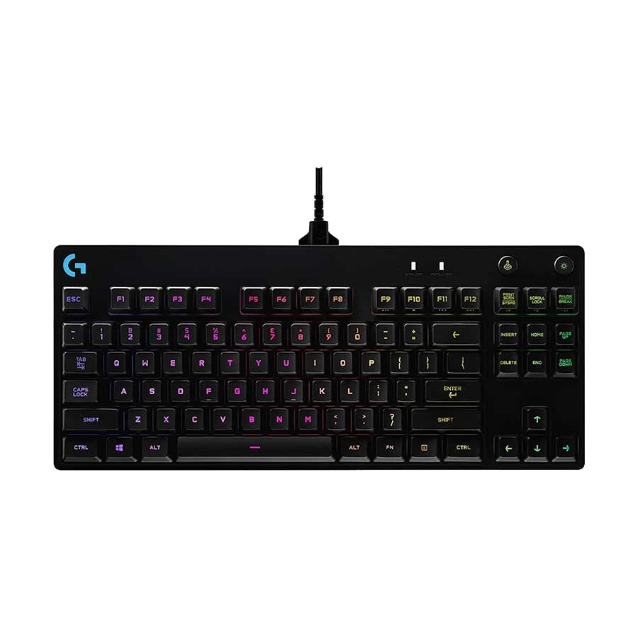 Buy Logitech Pro Wired Mechanical RGB Backlit Gaming Keyboard (GX Blue Clicky Switch)  at Best Price In Bangladesh
