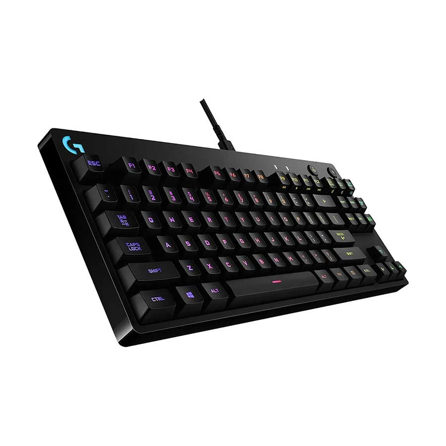Buy Logitech Pro Wired Mechanical RGB Backlit Gaming Keyboard (GX Blue Clicky Switch)  at Best Price In Bangladesh