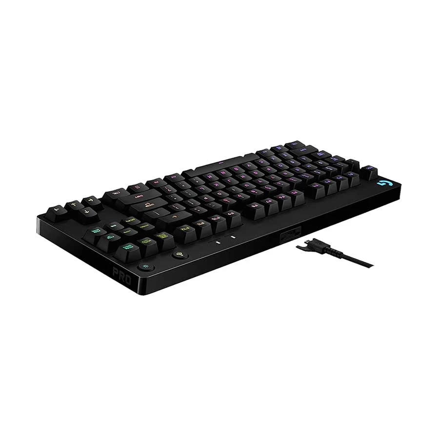 Buy Logitech Pro Wired Mechanical RGB Backlit Gaming Keyboard (GX Blue Clicky Switch)  at Best Price In Bangladesh
