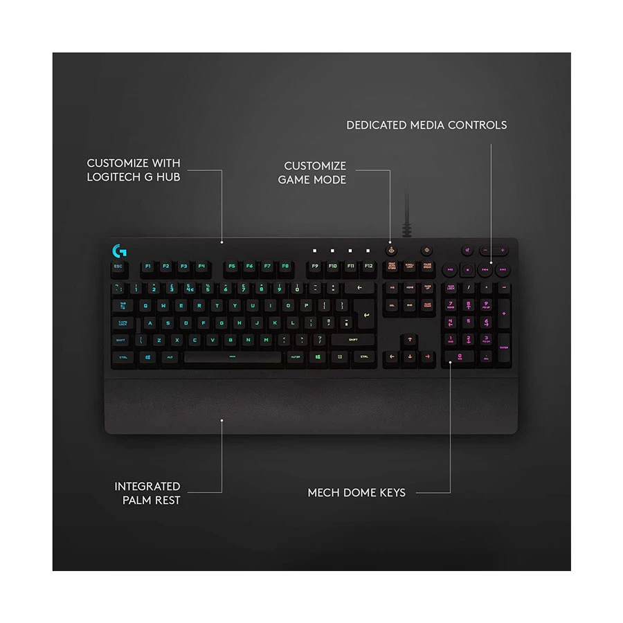 Buy Logitech G213 Prodigy RGB Gaming Keyboard at Best Price In Bangladesh