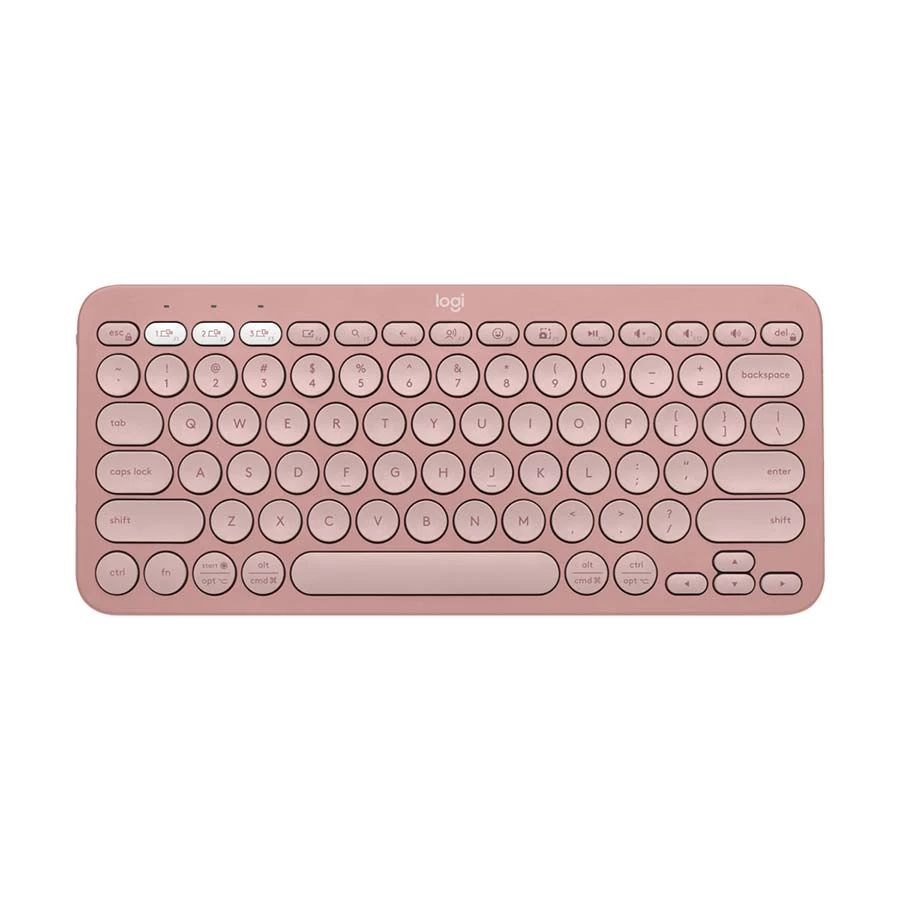 Buy Logitech Pebble Keys 2 K380S Bluetooth Multi Device Keyboard Tonal Rose at Best Price In Bangladesh