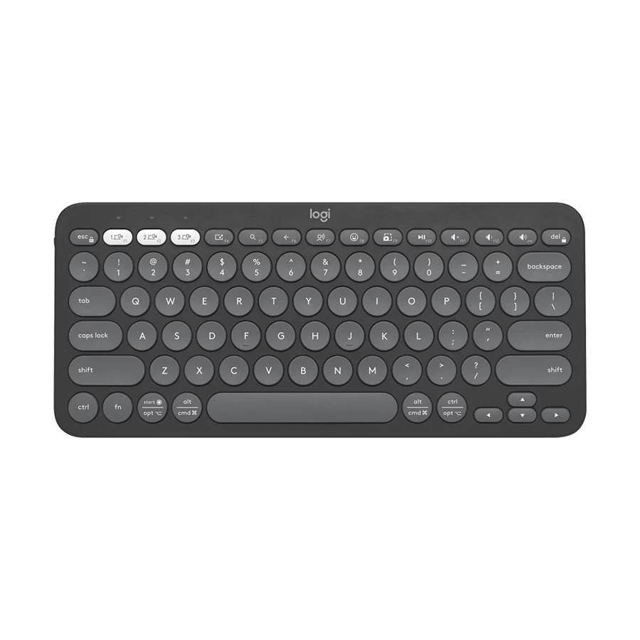 Buy Logitech Pebble Keys 2 K380S Bluetooth Multi Device Keyboard Tonal Graphite at Best Price In Bangladesh
