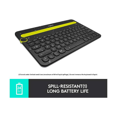 Buy Logitech K480 Bluetooth Multi Device Keyboard Black at Best Price In Bangladesh
