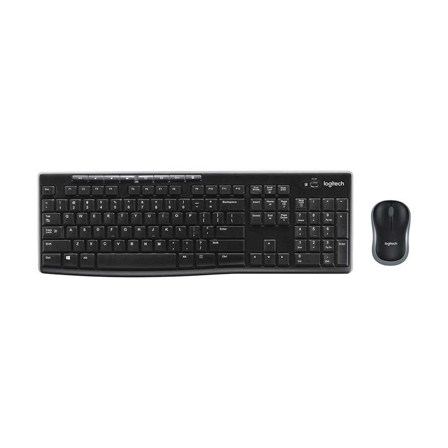 Buy Logitech MK270R Keyboard & Mouse Combo Wireless Black (IND Layout Keyboard) at Best Price In Bangladesh