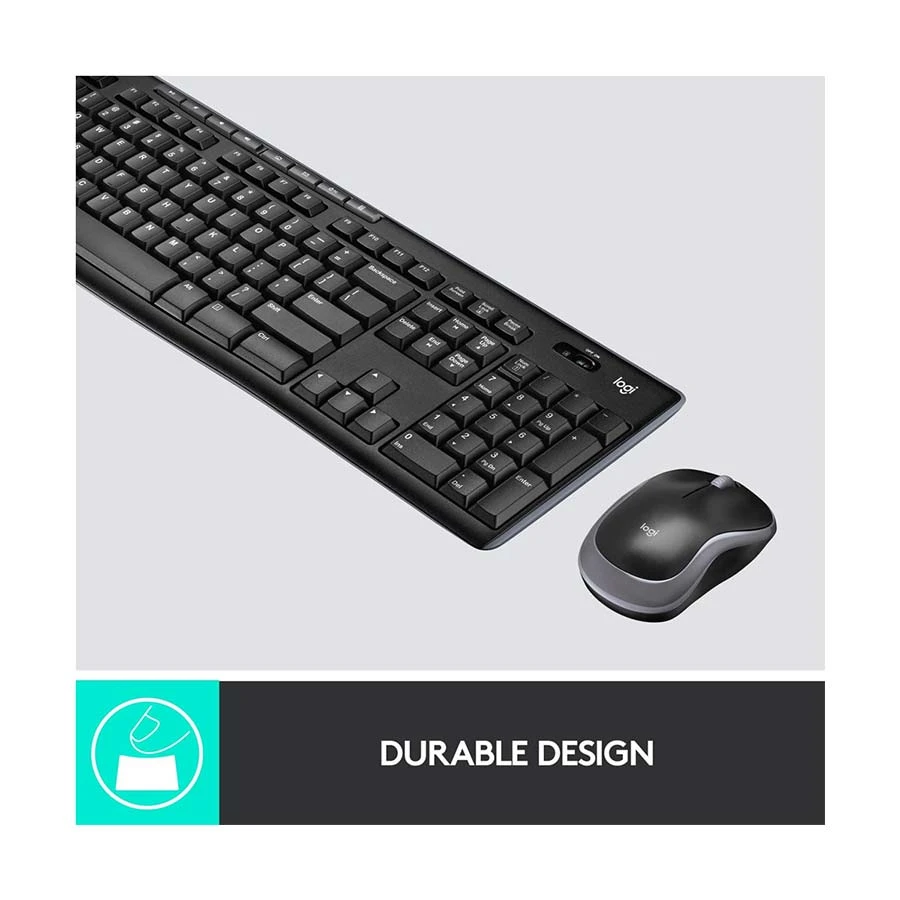 Buy Logitech MK270R Keyboard & Mouse Combo Wireless Black (IND Layout Keyboard) at Best Price In Bangladesh