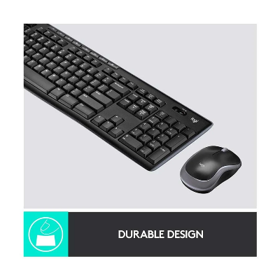 Buy Logitech MK270R Keyboard & Mouse Combo Wireless Black (IND Layout Keyboard) at Best Price In Bangladesh