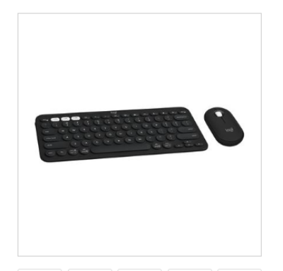 Buy Logitech Pebble 2 Wireless Keyboard and Mouse Combo Black at Best Price In Bangladesh