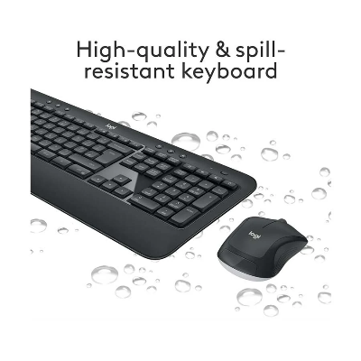 Buy Logitech MK540 Wireless Keyboard & Mouse Combo Black at Best Price In Bangladesh