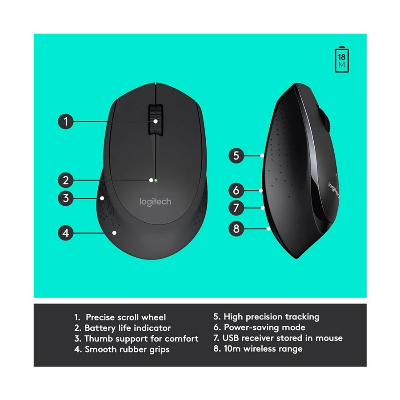 Buy Logitech MK345 Wireless Combo Keyboard & Mouse at Best Price In Banglades