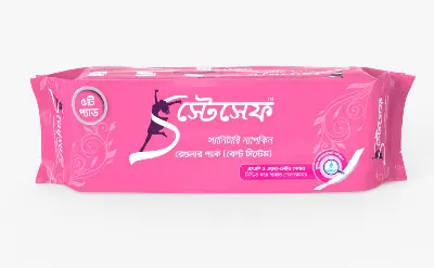 Picture of Stay Safe Sanitary Napkin Belt Type 5 Pads 
