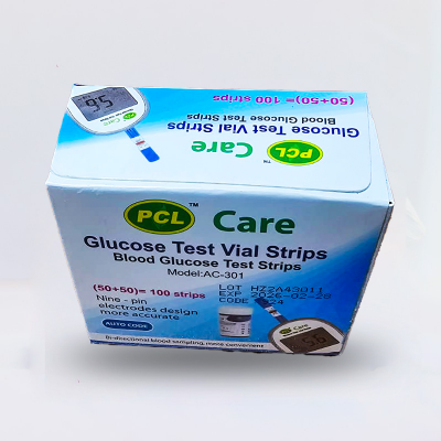 Picture of PCL Care Glucose Test Strips – 100 Strips