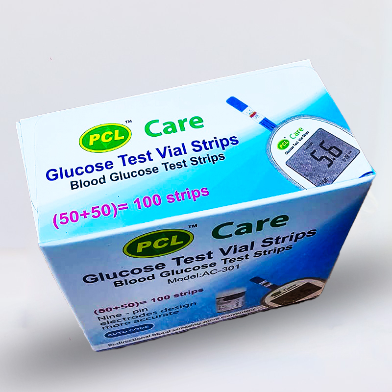 Picture of PCL Care Glucose Test Strips – 100 Strips