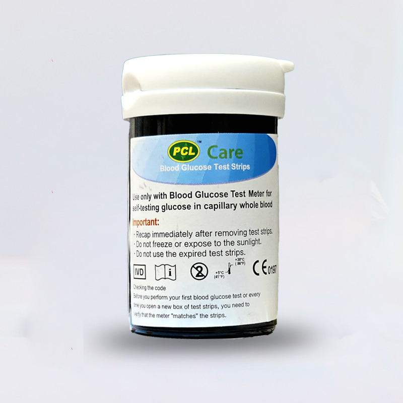 Picture of PCL Care Glucose Test Strips – 50 Strips 