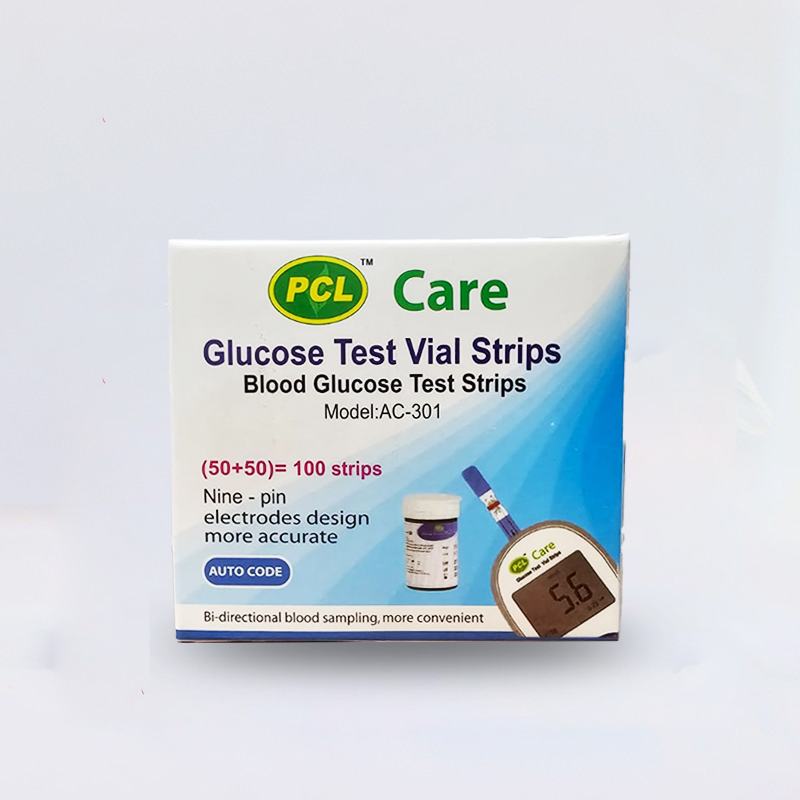 Picture of PCL Care Glucose Test Strips – 50 Strips 