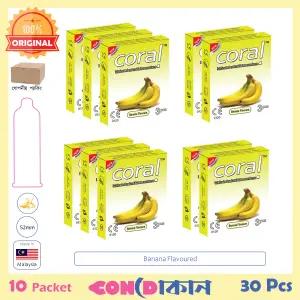 Picture of Coral Banana Flavoured 10 Packet (30 pcs)