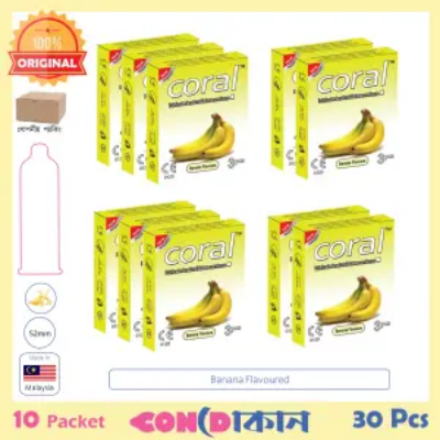 Picture of Coral Banana Flavoured 10 Packet (30 pcs)