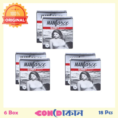 Picture of Manforce Condom Sunny Edition 3 pcs x 6 Box = 18 Pes -Condom