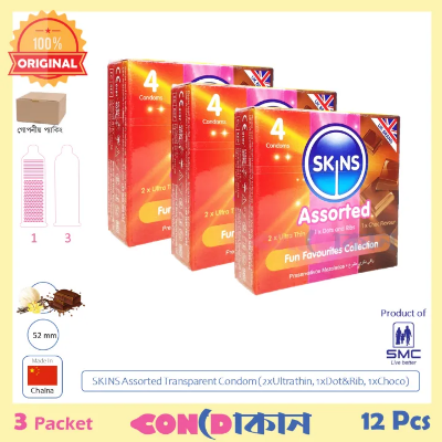 Picture of SKINS Assorted 3 pack (12 pcs)