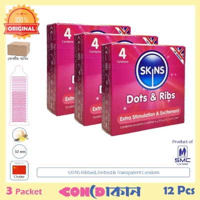 Picture of SKINS Dots & Ribs 3 pack (12 pcs)