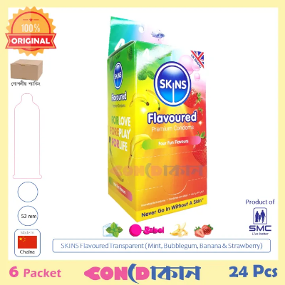 Picture of SKINS Flavoured 6 pack (24 pcs)