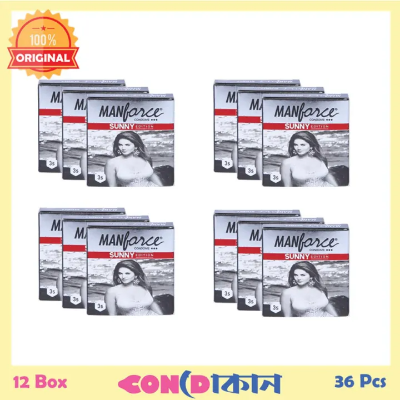 Picture of Manforce Condom Sunny Edition 12 Box (36 Pcs) -Condom