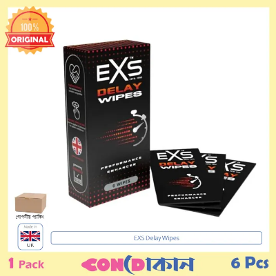 Picture of EXS Delay Wipes 6 Pcs 1 Pack