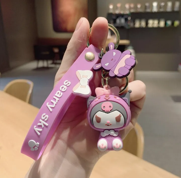 Buy  Kawaii Sanrioed Hello Kitty Rubber Keychain  at Best Price in Bangladesh