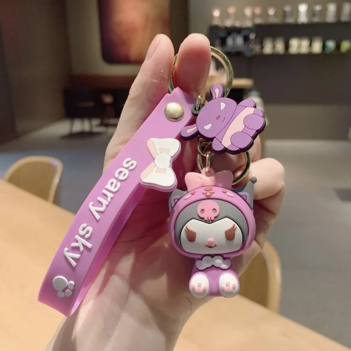 Buy  Kawaii Sanrioed Hello Kitty Rubber Keychain  at Best Price in Bangladesh