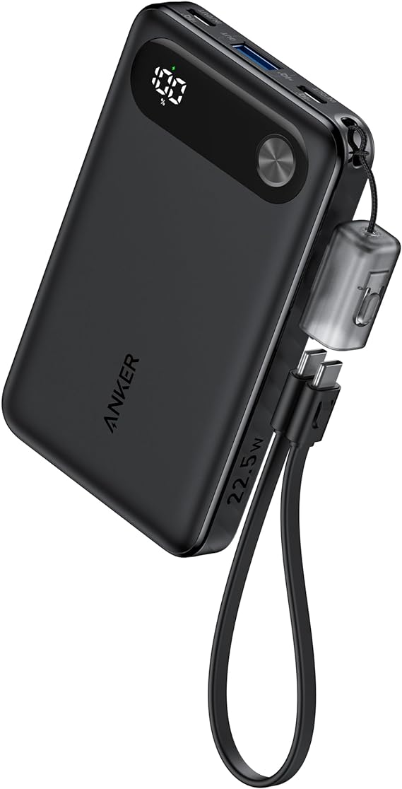 Buy  Anker 22.5W 10000mAh Power Bank with Type-C Cable at Best Price In Bangladesh