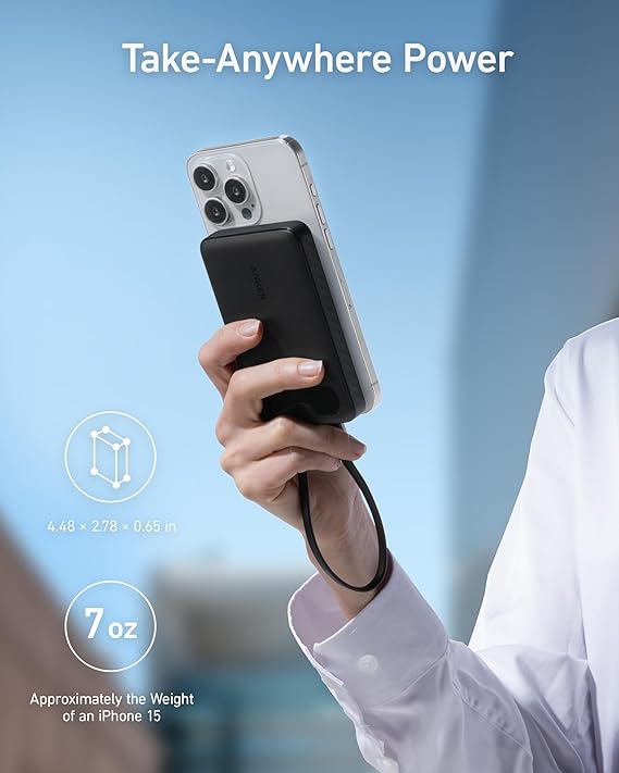 Buy  Anker 22.5W 10000mAh Power Bank with Type-C Cable at Best Price In Bangladesh