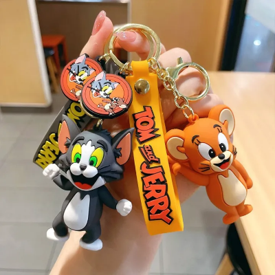 Buy 1 Piece Tom Or Jerry Pendant Key Ring Vehicle Jewelry - Add A Touch Of Fun And Personality To Keys Tom Or Jerry Key Ring Pendant at Best Price in Bangladesh