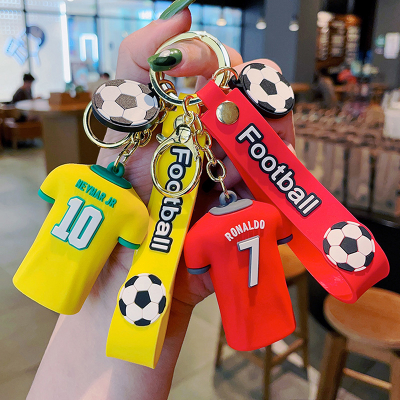 Buy  Football Jersey Keychain Cartoon Cute Doll Keyring Creative Fashion Couple Bag Ornament Key Chain Car Pendant Accessories Gift Cherry Super Store   at Best Price in Bangladesh